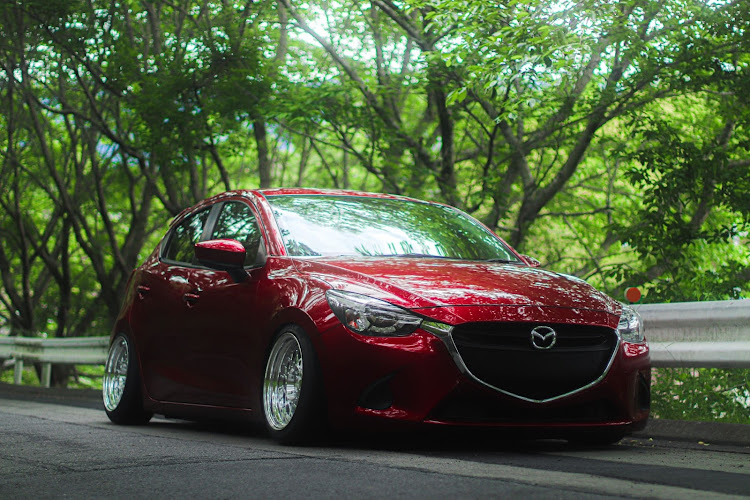 デミオのMAZDA・clean・デミオ・バラマンディ・ピックアップの基準とはに関するカスタム事例の投稿画像1枚目