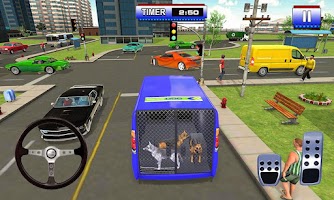 Police Dog Transport Truck 3D Screenshot