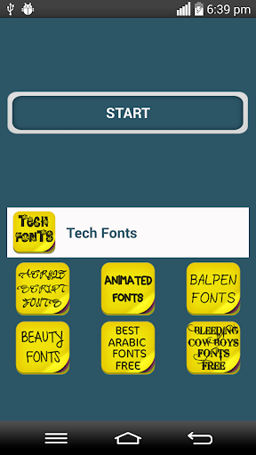 Tech Fonts