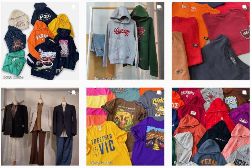 Shop bán đồ 2hand trên Instagram - Sờn Boutique được nhiều bạn trẻ yêu mến bởi sự đa dạng sản phẩm