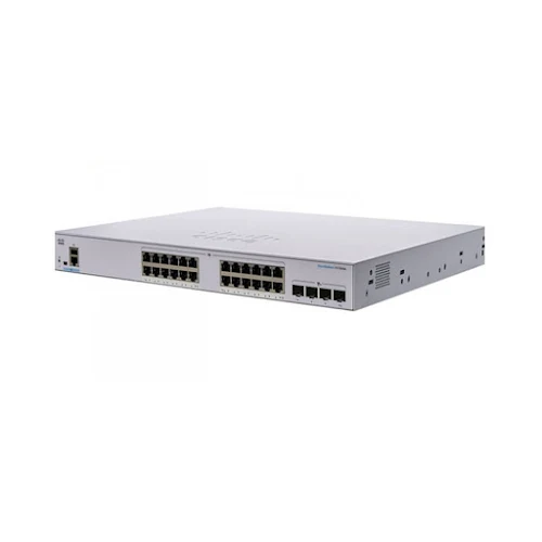 Thiết bị mạng/ Switch Cisco CBS350 Managed 24-port GE, 4x1G SFP - CBS350-24T-4G-EU