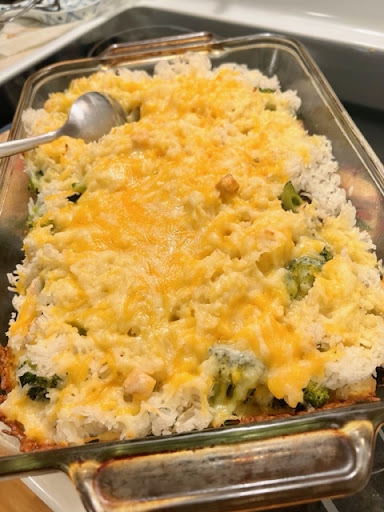 Cheesy Chicken and Rice Delight | Just A Pinch Recipes