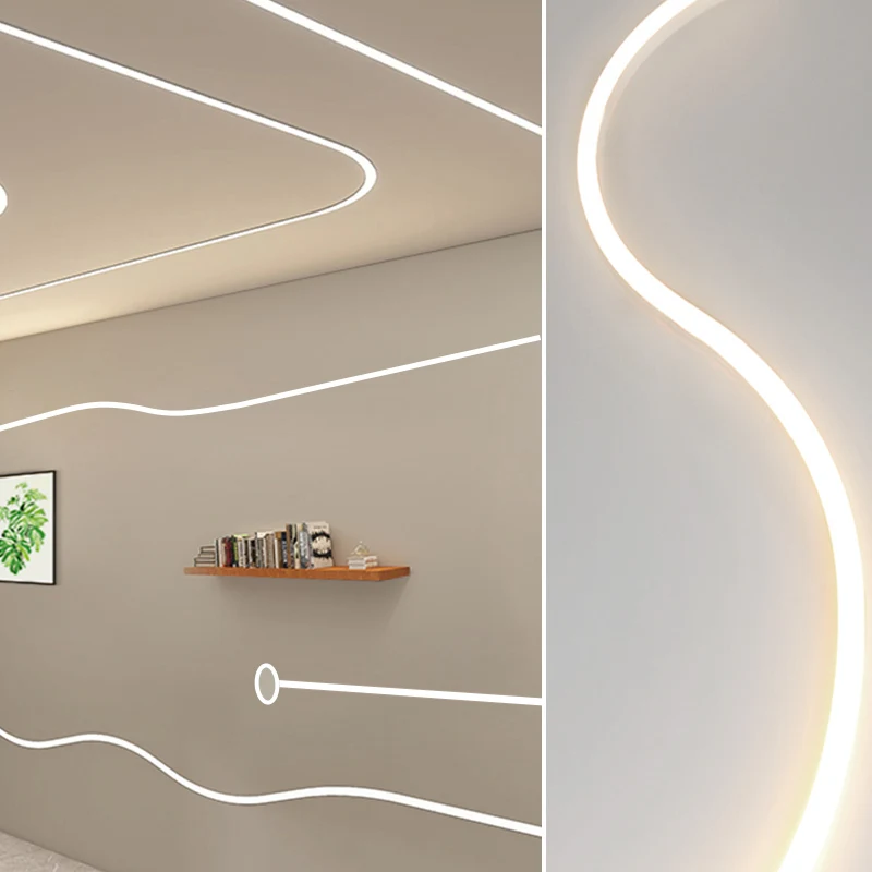 Title 1, Buigbare Flexibele Siliconen Lineaire Lamp voor...