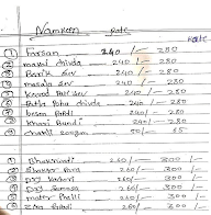 Pawan's Bikaner Bhujiwala menu 1