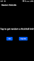 Random Rickroll Links for Android - Free App Download