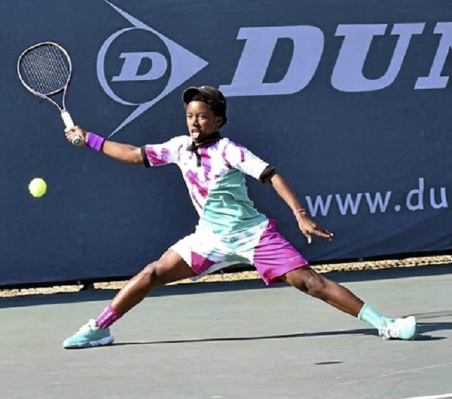 Sixteen-year-old Kholo Montsi from Cape Town won his biggest international junior tournament title last year in Zimbabwe.