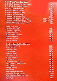 Babji Grill Kitchen menu 1