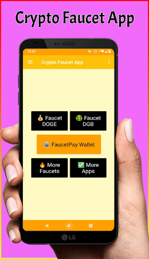 Crypto Faucet App  Free DOGE  Free DGB