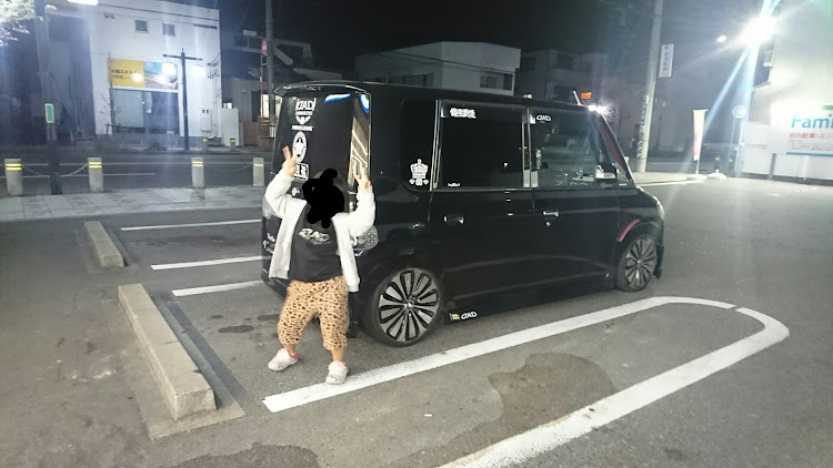 タントのDIY・車高調整・バンパー加工に関するカスタム事例の投稿画像6枚目