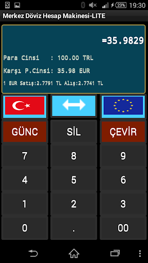 Merkez Döviz Hesap Makinesi-PR