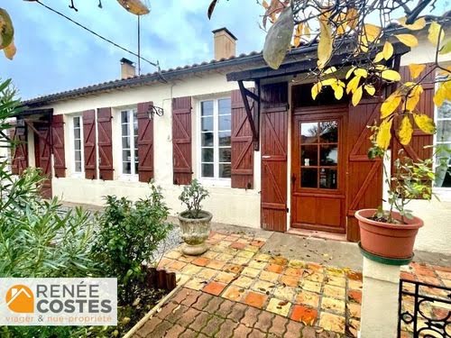 Vente viager 5 pièces 110 m² à Castelnau-de-Médoc (33480), 52 100 €