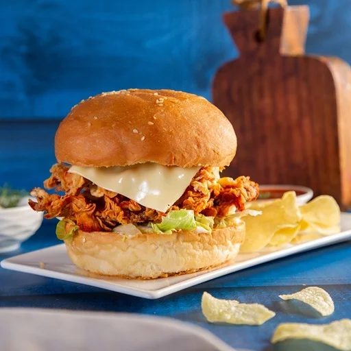 Tandoori Chicken Tikka Burger