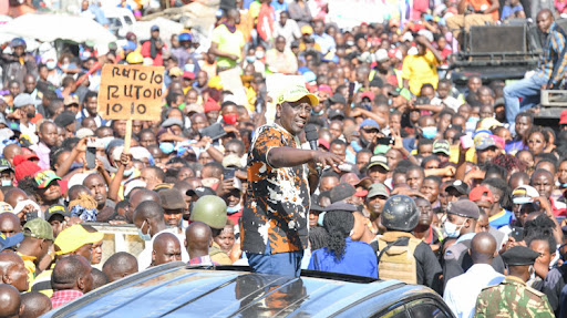 On Monday, DP rescheduled his city rally in which he was to tour Kibra and Lang'ata
