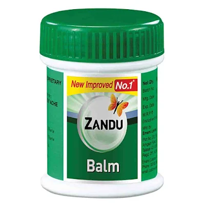 Zandu Balm - Ayurvedic Solution For Quick Pain Relief, Headache, Sprain - 25 ml