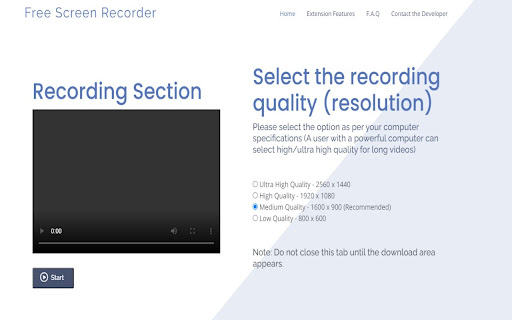 Free Screen Recorder