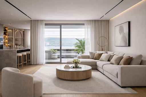 Contemporary apartment 1