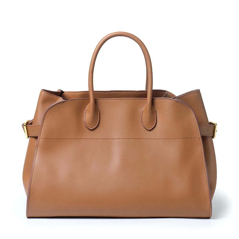 Nieuwe One-Shoulder Tote met grote capaciteit en handvatten, ideaal om in de hand te dragen, veel ruimte voor alles.