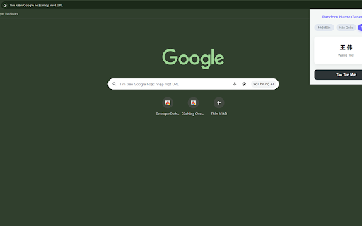 Trình Tạo Tên Châu Á screenshot 1