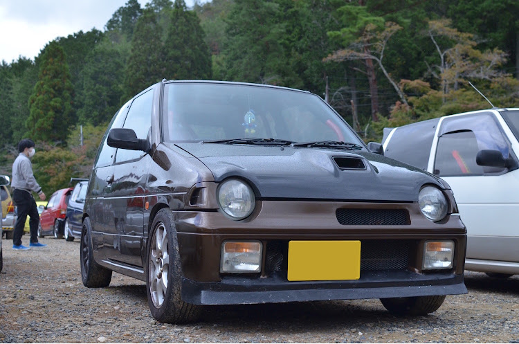 アルトのアルトワークスミーティング2021・つながりたい・オフ会・戌神ころね・PickUp Cars 2021に関するカスタム事例の投稿画像1枚目