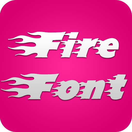 Fire Fonts for FlipFont® Plus