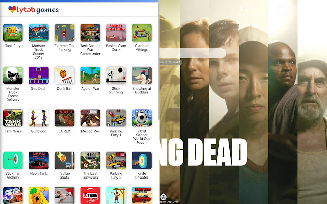 Walking Dead TWD HD Wallpaper Chrome Theme
