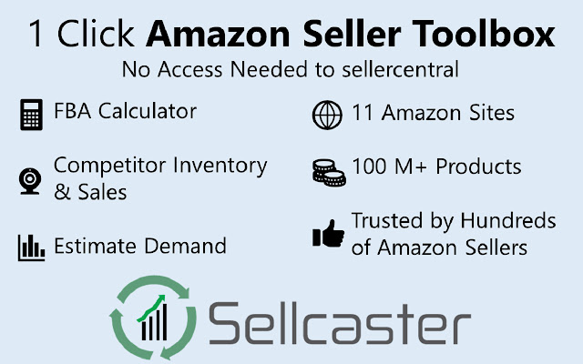 Amazon FBA Calculator,Competitor Stocks,Sales