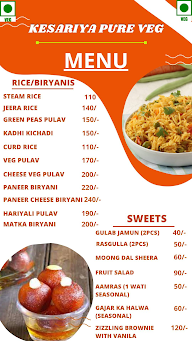 Kesariya Pure Veg menu 8