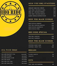 BBQ Ride Cloud Kitchen menu 1