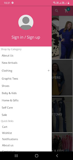 Screenshot Three Birdies Boutique