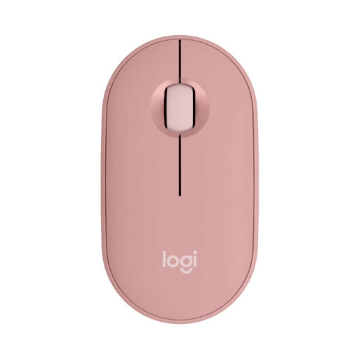 Chuột không dây Logitech Pebble M350S/Bluetooth/Hồng (Tonal Rose) (910-006987)