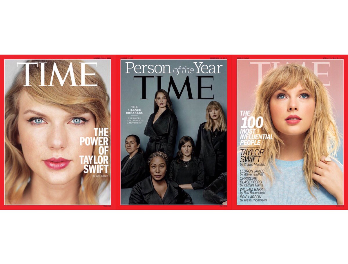 #7 The First Female Artist To Appear 3 Times On The Cover Of The Prestigious TIME Magazine