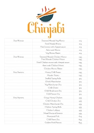 Chinjabi menu 1