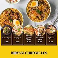 Biryani Chronicles menu 1