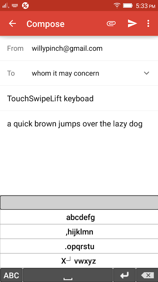 TouchSwipeLift free 2ndedition Screen 3