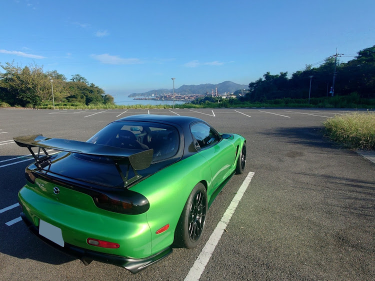 RX-7のベイサイドビーチ坂・音戸の瀬戸公園・九州ロータリーミーティング・早朝ドライブ・イベント前にやることに関するカスタム事例の投稿画像3枚目