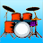 Drum kit icon