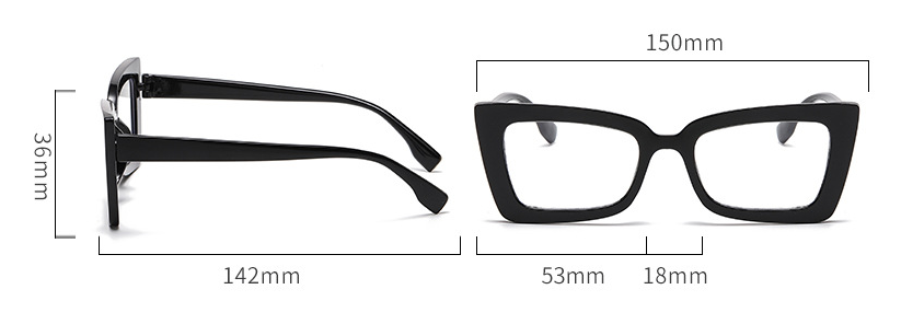 Title 1, Lunettes de vue unies anti-lumière bleue. Prote...