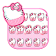 Thème de clavier Cat Cupcake icon