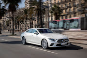 Draped in AMG kit, the CLS 400d easily qualifies as a pin-up model. Picture: SUPPLIED