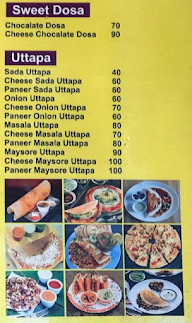 South Indian Dosa Corner menu 2