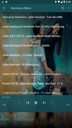 Humnava Mere Jubin Nautiyal Songs