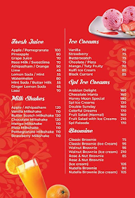 Salem RR Biryani Unavagam menu 5