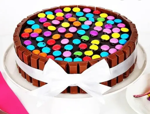 KitKat Gems Chocolate Cake