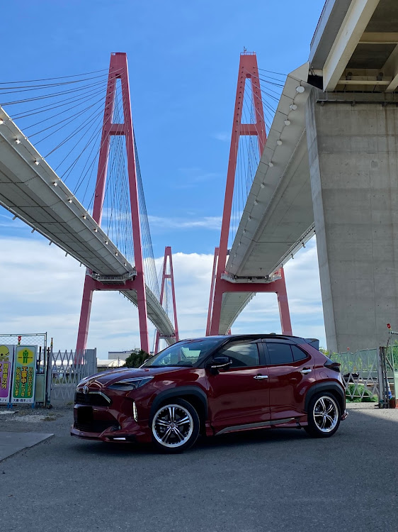 ヤリスクロスの名港トリトン・ヤリスクロスモデリスタ・ヤリスクロス乗りと繋がりたい・ヤリスクロスローダウン・シュタイナーLSTに関するカスタム事例の投稿画像1枚目