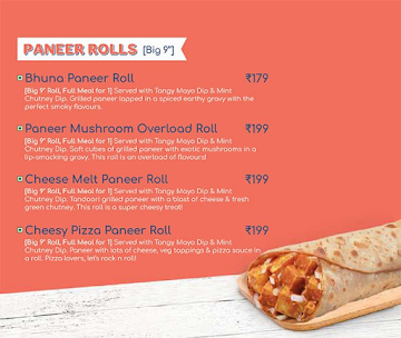 Mealful Rolls - India's Biggest Rolls menu 