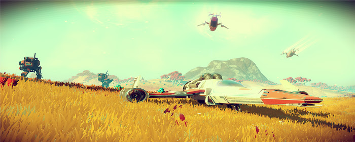 No Man's Sky Spaceship Themes & New Tab marquee promo image