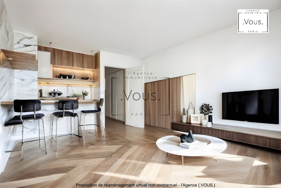 Vente appartement 1 pièce 28 m² à Paris 19ème (75019), 220 000 €