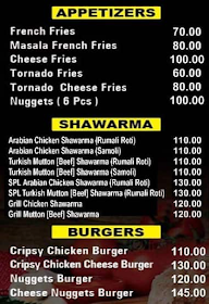 Shawarma House menu 1