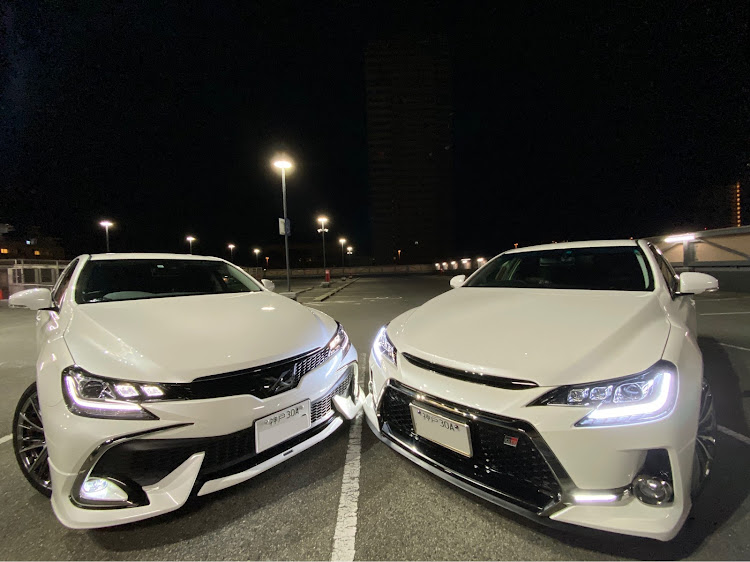 マークXのKOBE・modelista・markx・Kranze・フルエアロに関するカスタム事例の投稿画像1枚目