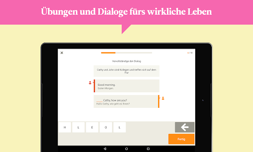 Babbel - Sprachen lernen Screenshot